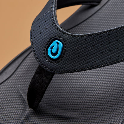 Ki‘i Men’s Water Ready Beach Sandals - Lava Rock / Bold Blue | Men OluKai discount