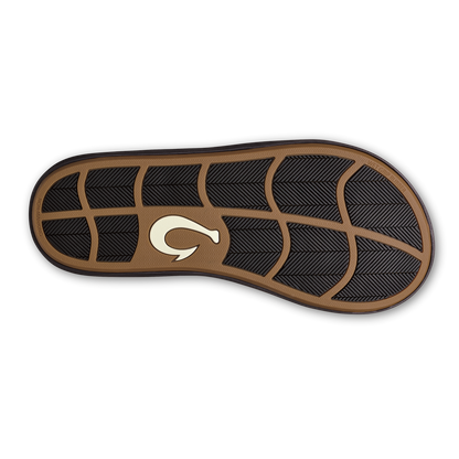 Ki‘i Men’s Water Ready Beach Sandals - Lava Rock / Bold Blue | Men OluKai discount
