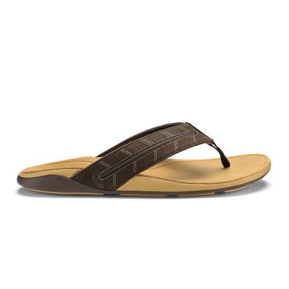 Tuahine Palm - Dk Java / Golden Sand | Men OluKai sale
