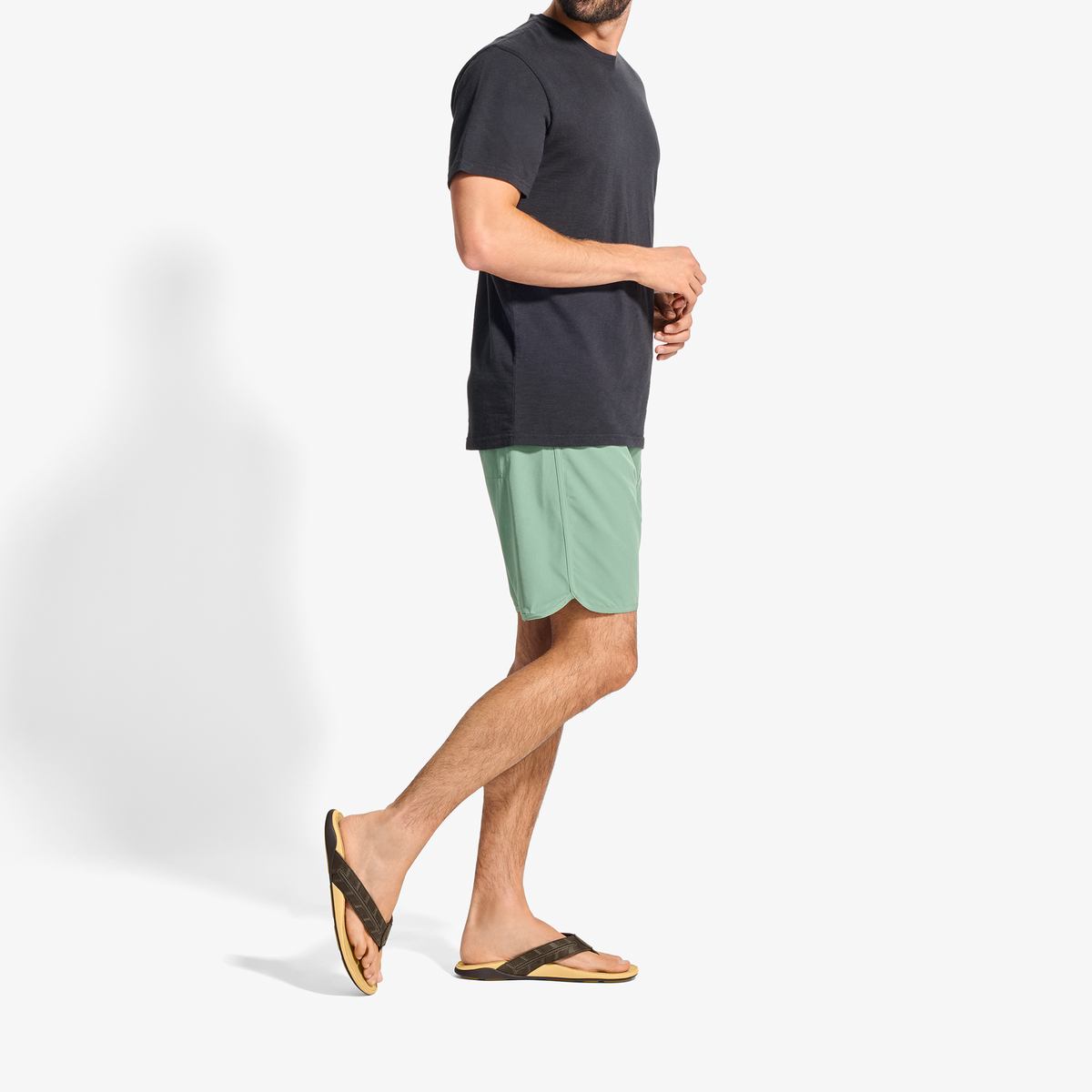 Tuahine Palm - Dk Java / Golden Sand | Men OluKai sale