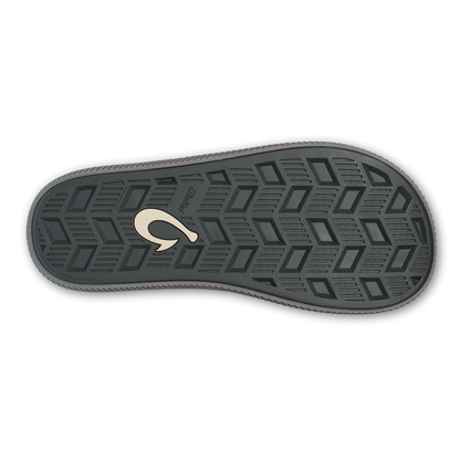 Ulele Men's Beach Sandals - Blue Depth / Charcoal | Men OluKai discount