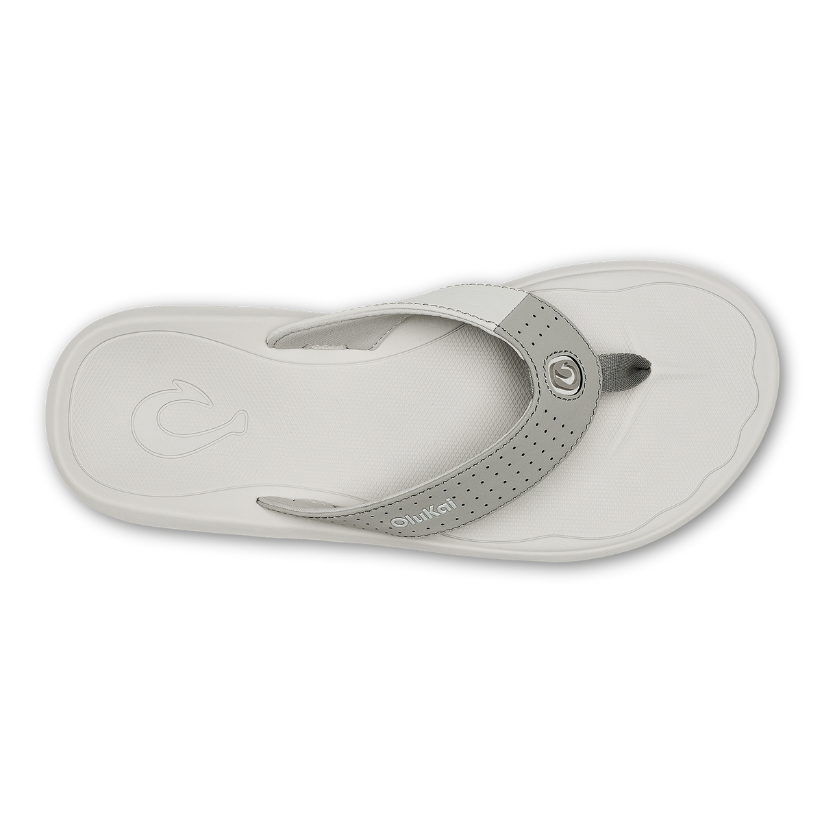 Ki‘i Men’s Water Ready Beach Sandals - Ash / Sterling | Men OluKai on sale