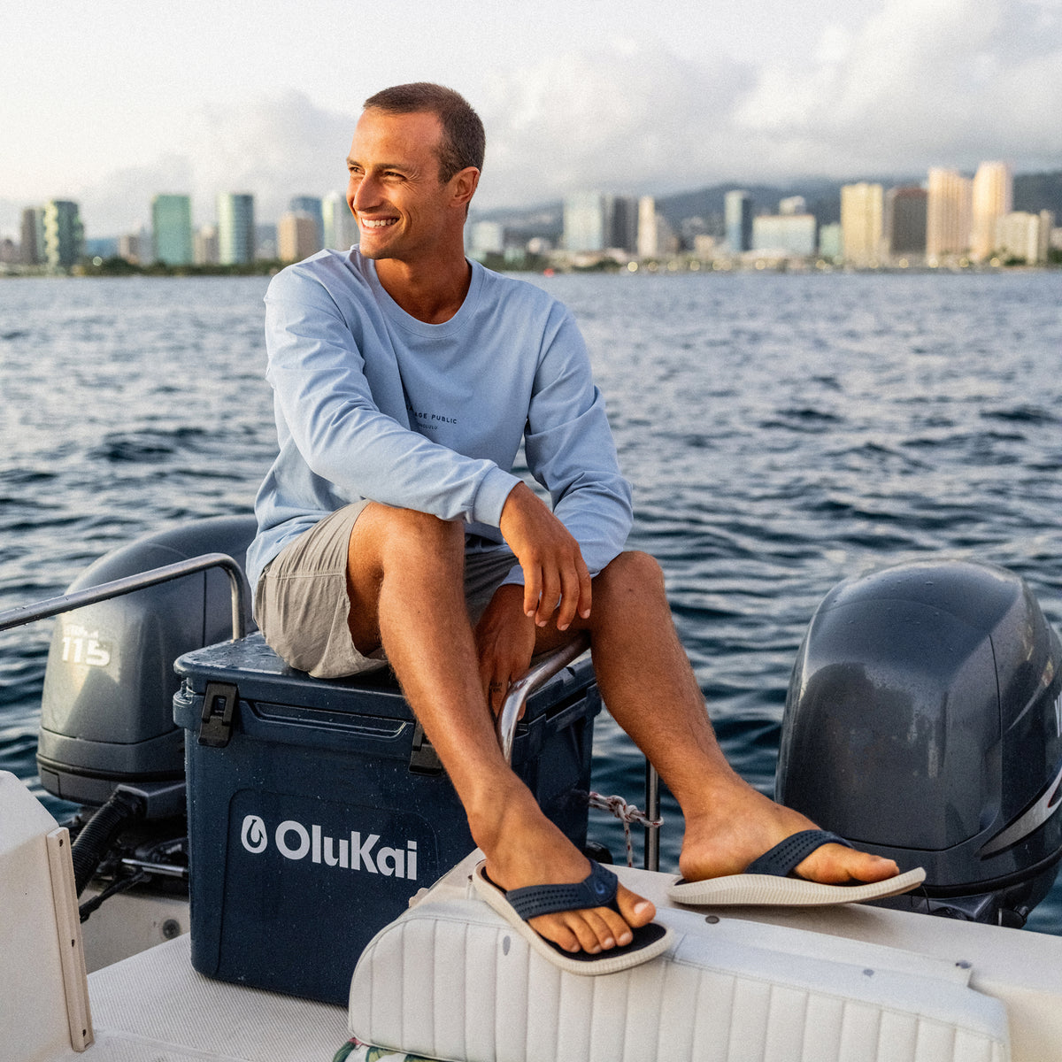 Ulele - Trench Blue / Trench Blue | Men OluKai outlet
