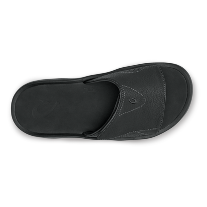 Nalu Slide Men's Beach Slide Sandals - Black | Men OluKai online
