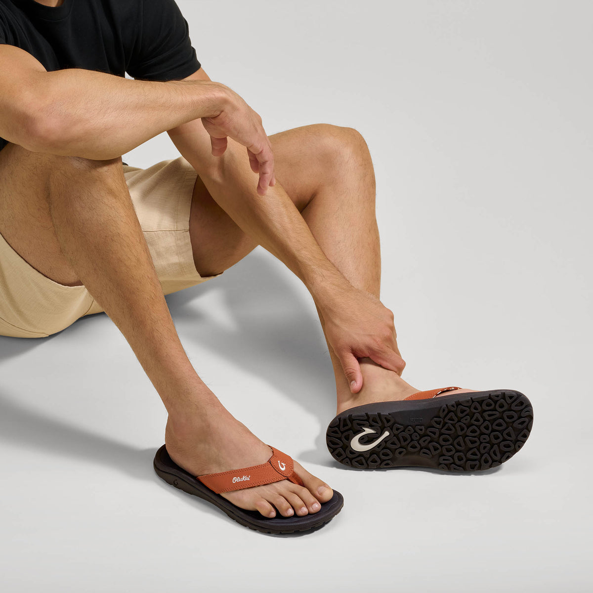 ‘Ohana Men's Best Selling Beach Sandals - Dirt / Lava Rock | Men OluKai sale