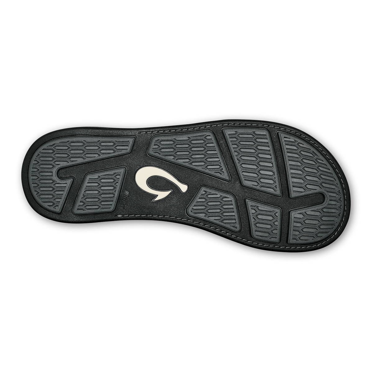 Tuahine Men's Waterproof Leather Beach Sandals - Black | Men OluKai cheap