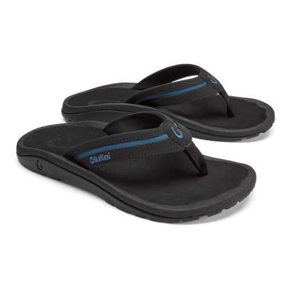 ʻOhana Pālua - Black / Slate Blue | Men OluKai sale