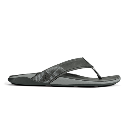 Tuahine Men's Waterproof Leather Beach Sandals - Lagoon | Men OluKai cheap