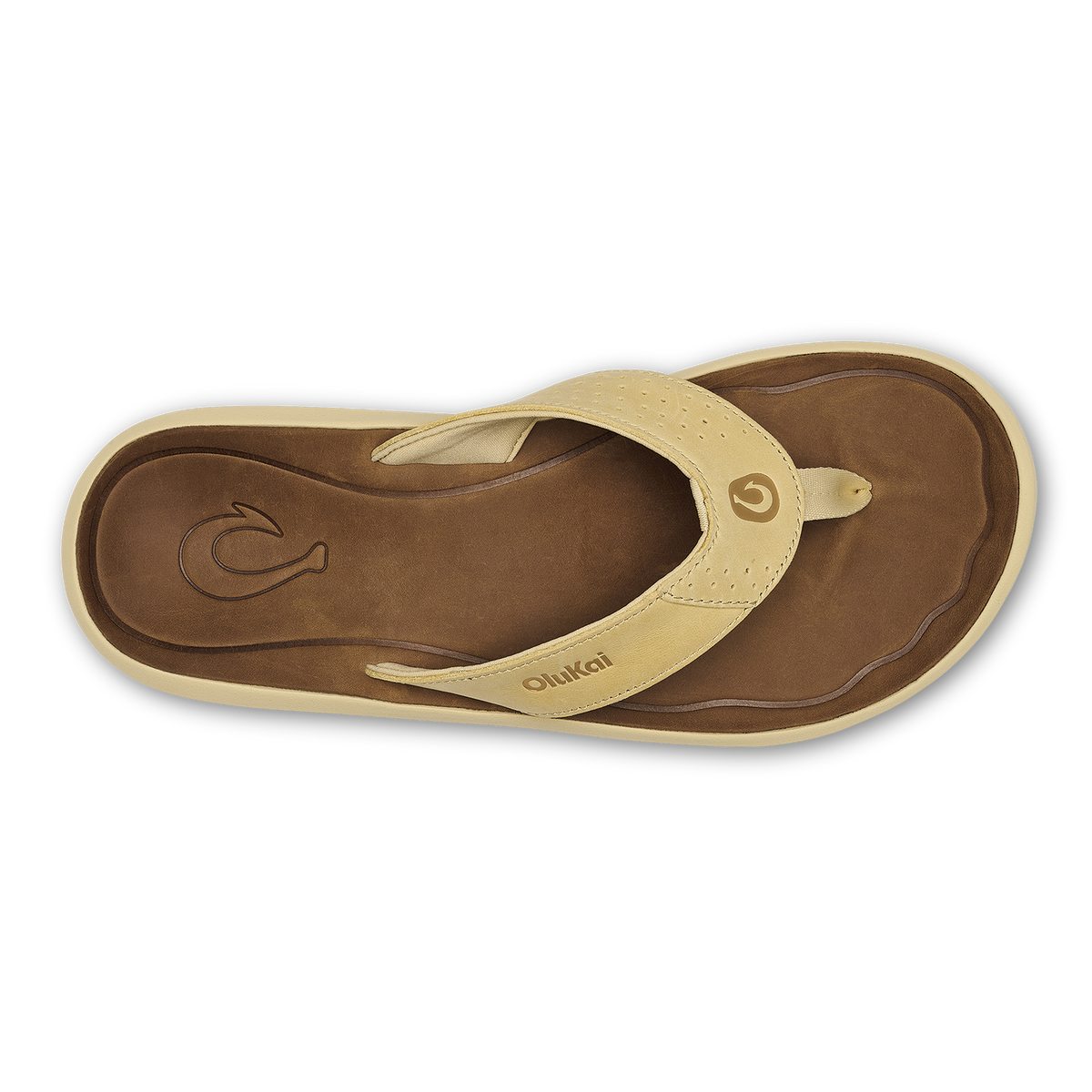Pili Men’s Waterproof Leather Sandals - Toasted Coconut / Tan | Men OluKai cheap
