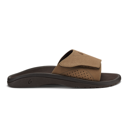 Nalu Slide - Tan / Dk Java | Men OluKai on sale