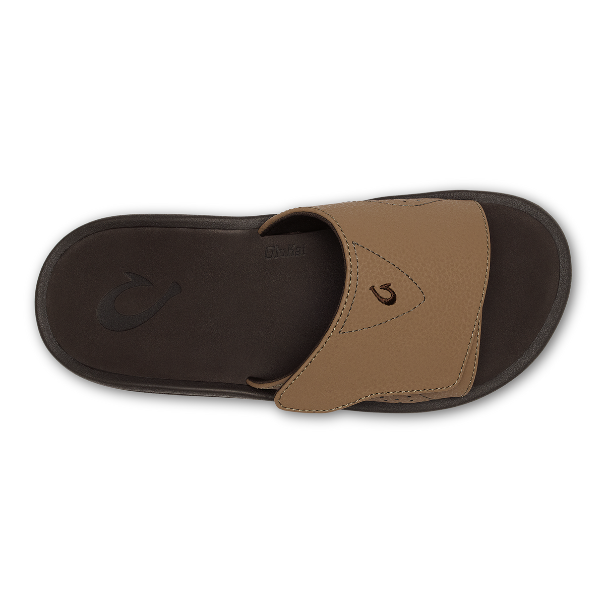 Nalu Slide - Tan / Dk Java | Men OluKai on sale