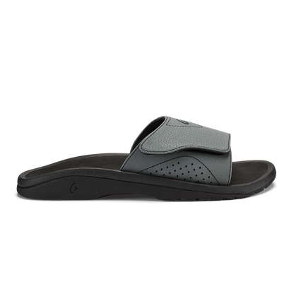 Nalu Slide - Rock / Black | Men OluKai cheap
