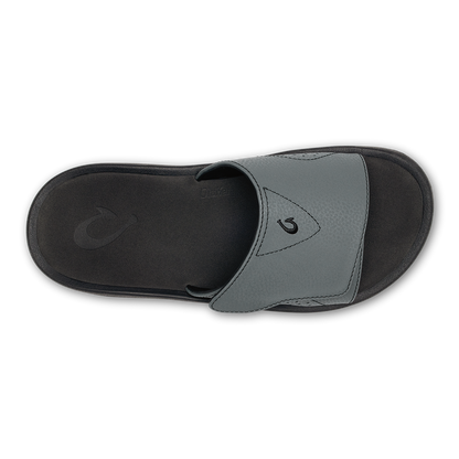 Nalu Slide - Rock / Black | Men OluKai cheap