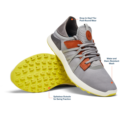 Manele Men’s Breathable Golf Shoes - Poi / Charcoal | Men OluKai near me