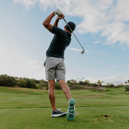 Mākena Men’s Waterproof Golf Shoes - Mood Indigo | Men OluKai online