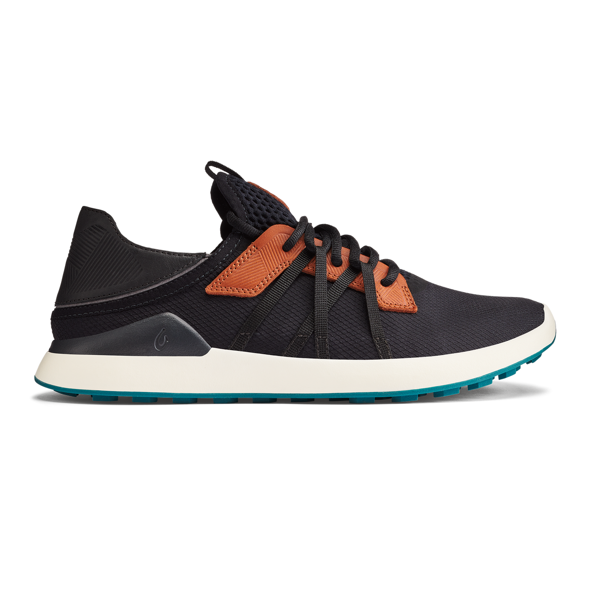 Manele Men’s Breathable Golf Shoes - Black / Dark Shadow | Men OluKai for sale