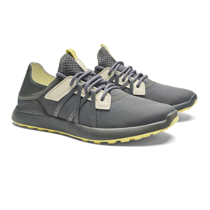 Manele Men’s Breathable Golf Shoes - Rock / Flower | Men OluKai online