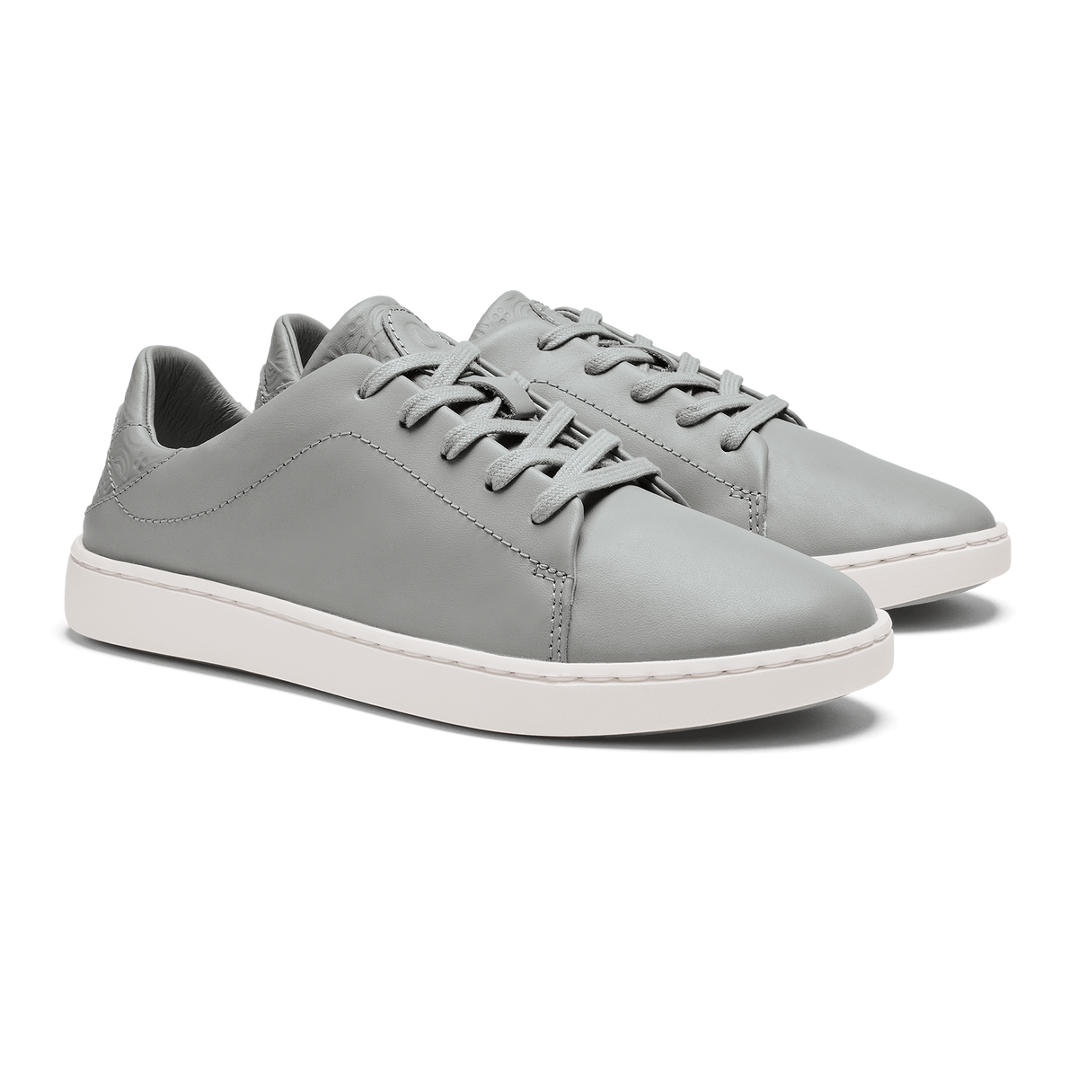 Pehuea Lī ‘Ili Women's Leather Sneakers - Ash | Women OluKai outlet