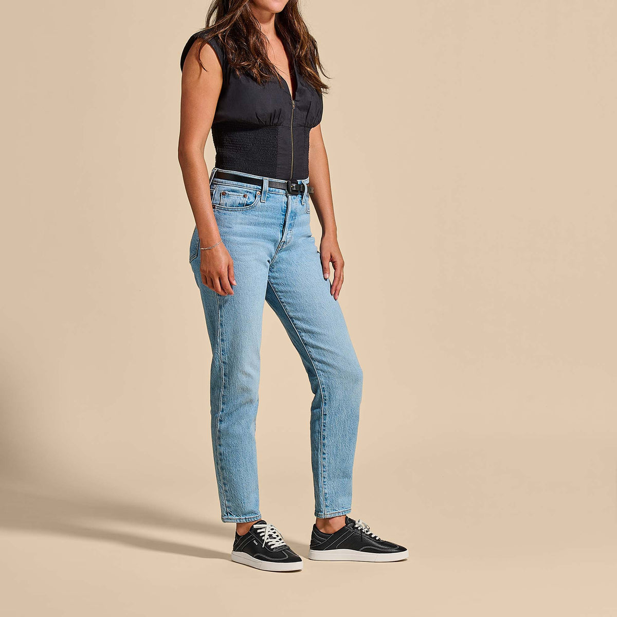 Hā‘upu Women’s Leather Sneakers - Onyx | Women OluKai for sale