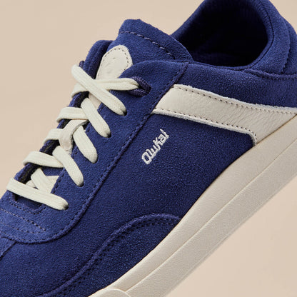 Hā‘upu Women’s Leather Sneakers - Navy / Off White | Women OluKai on sale