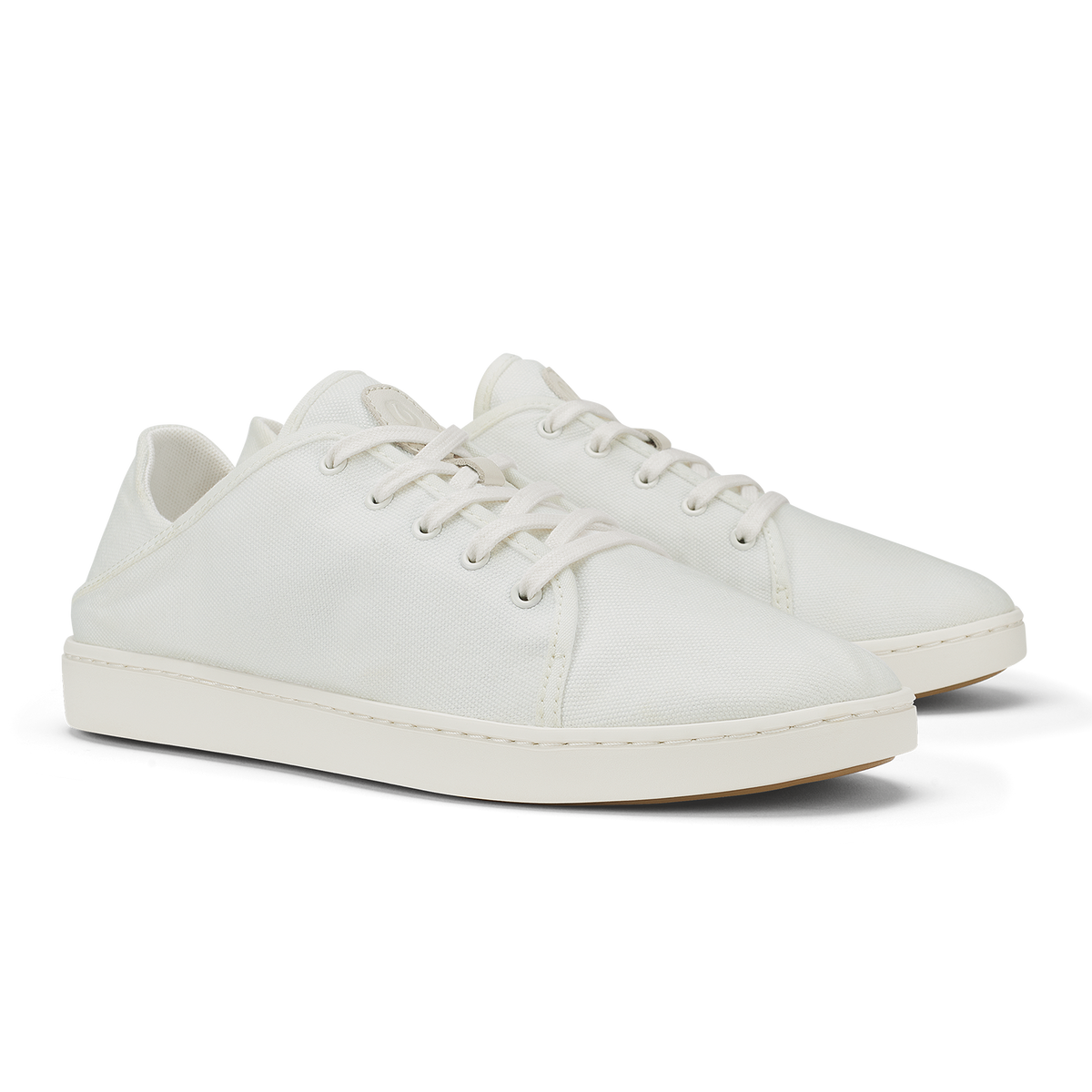 OluKai Pehuea Lī Canvas Women's Sneakers - Bright White | Women OluKai cheap