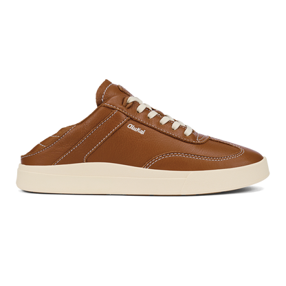 Hā‘upu Women’s Leather Sneakers - Fox | Women OluKai sale