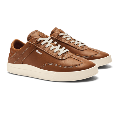 Hā‘upu Women’s Leather Sneakers - Fox | Women OluKai sale