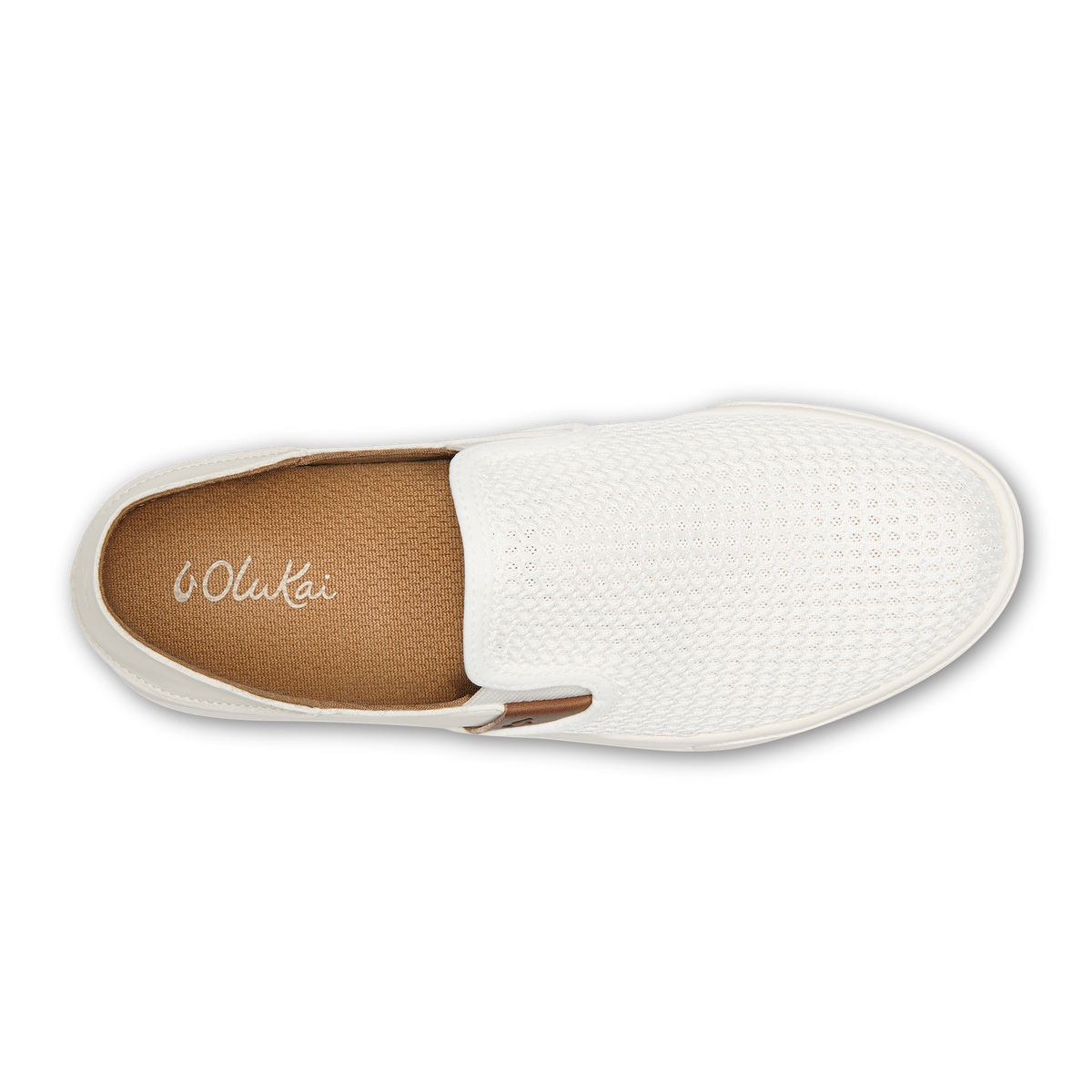 Pehuea Women's Breathable Slip-On Sneakers - Bright White | Women OluKai cheap
