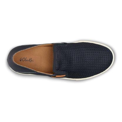 Pehuea Women's Breathable Slip-On Sneakers - Trench Blue | Women OluKai sale
