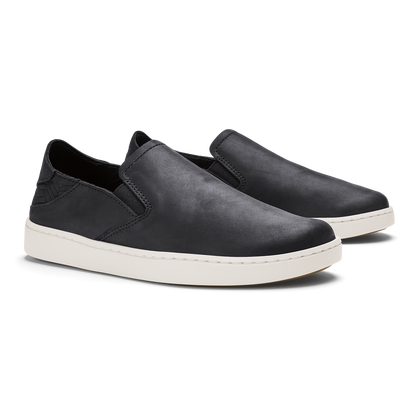 Pehuea Leather - Onyx / Onyx | Women OluKai outlet