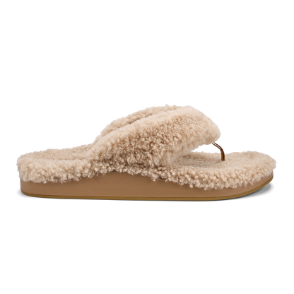 Kīpe'a Heu Women‘s Flip Flop Slippers - Tan | Women OluKai discount