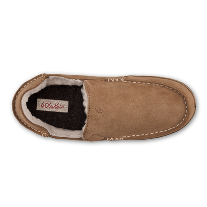 Nohea Women's Leather Slippers - Tan | Women OluKai on sale
