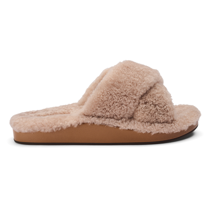 Hila Heu Women’s Slide Slipper Sandals - Tan | Women OluKai near me