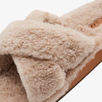 Hila Heu Women’s Slide Slipper Sandals - Tan | Women OluKai near me