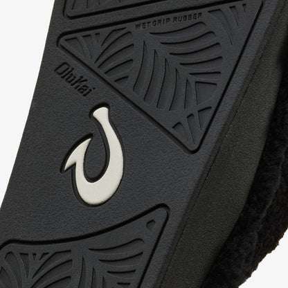 Kīpe'a Heu Women‘s Flip Flop Slippers - Black | Women OluKai sale