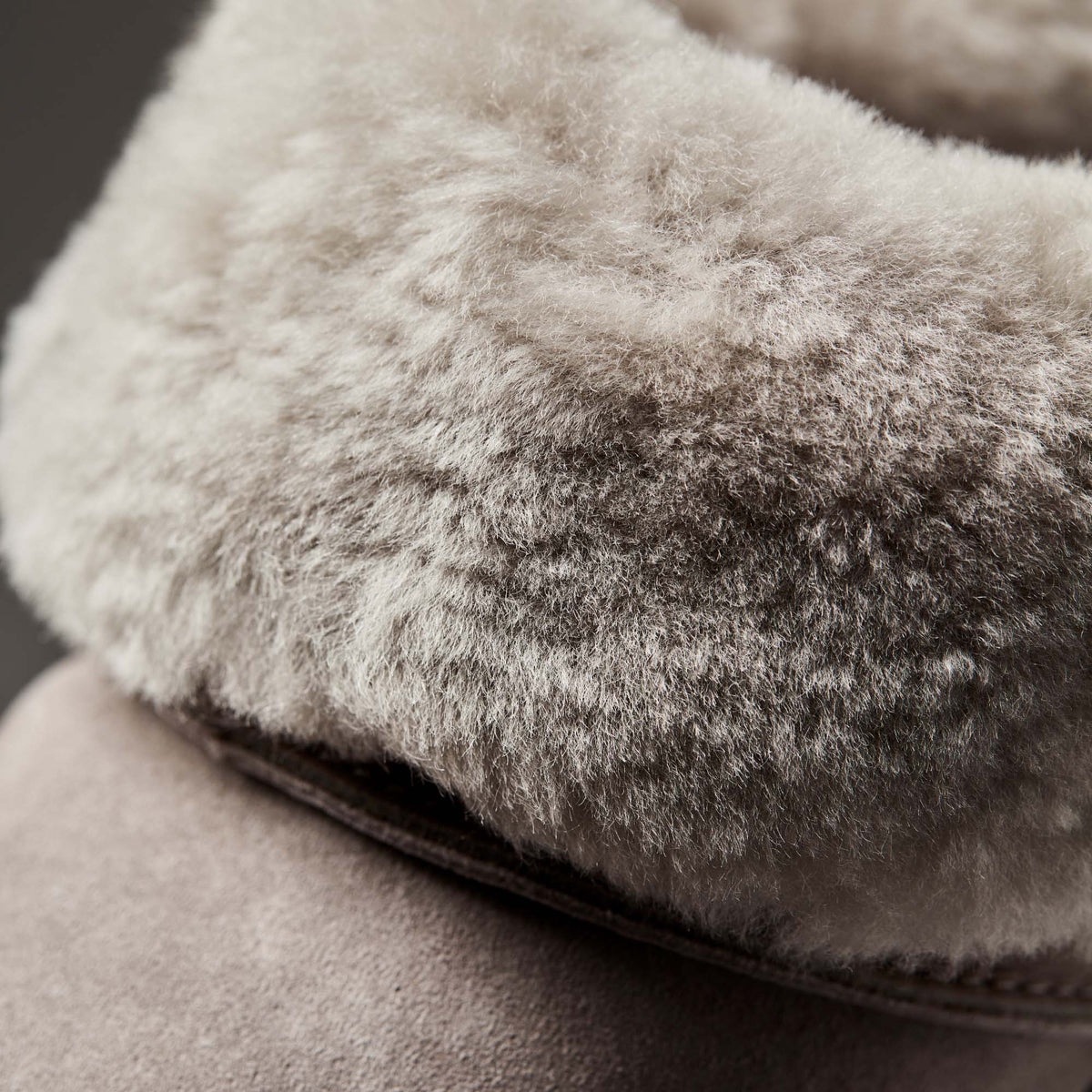 Ku‘i Women’s Fuzzy Slip-On Slippers - Fog | Women OluKai discount