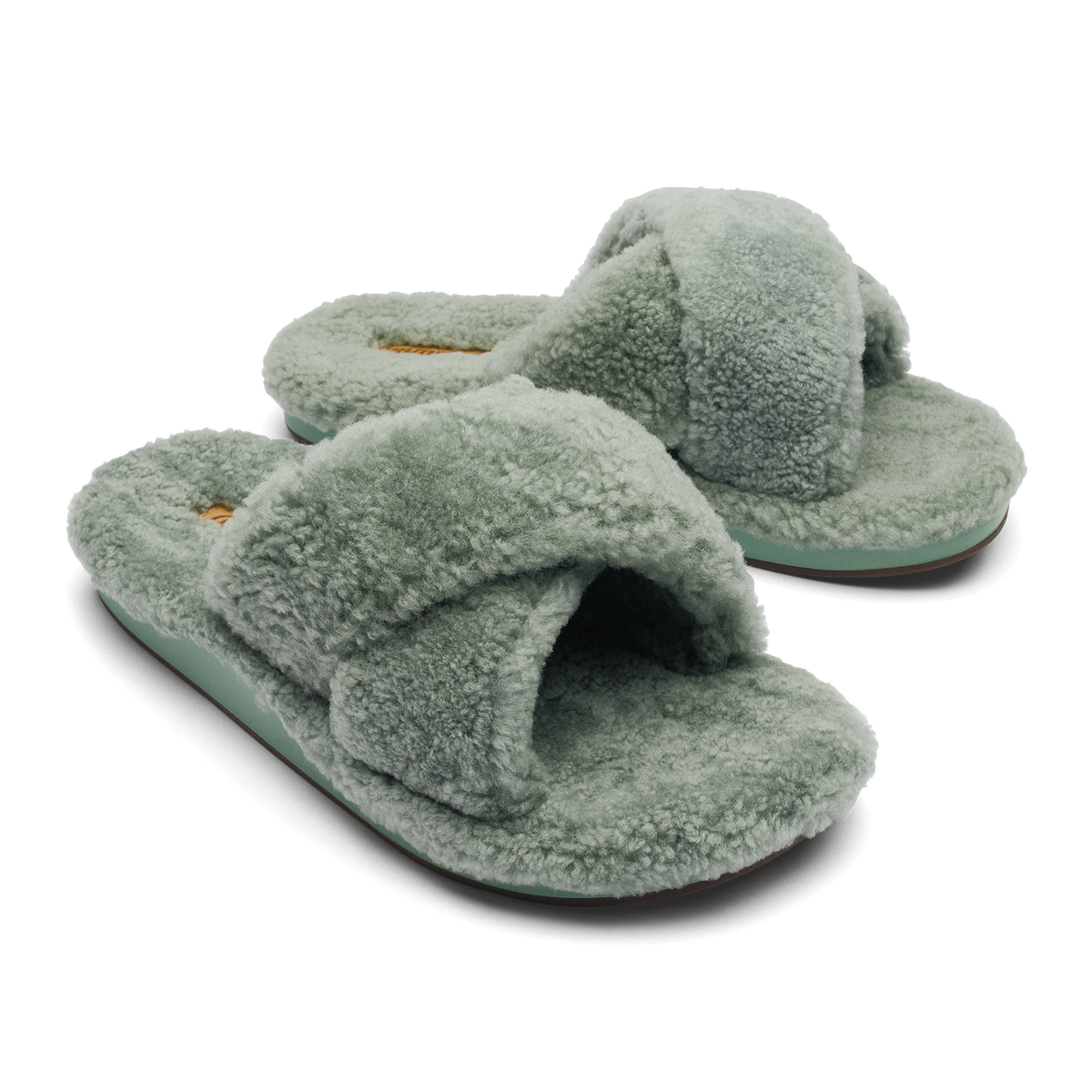 Hila Heu Women’s Slide Slipper Sandals - Muted Green | Women OluKai sale