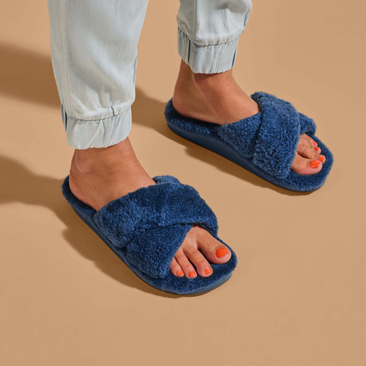 Hila Heu Women’s Slide Slipper Sandals - Moonlit Ocean | Women OluKai online