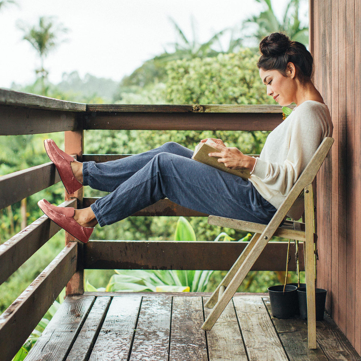 Nohea Women's Leather Slippers - Cedarwood | Women OluKai outlet