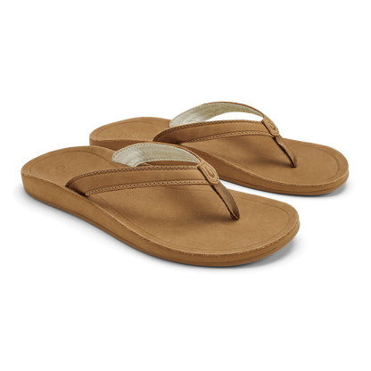Southshore Women’s Waterproof Leather Sandals - Toffee | Women OluKai sale