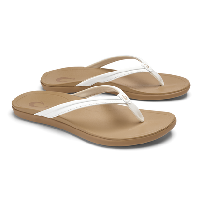 Ho‘opio Malua - Bright White / Warm Sand | Women OluKai discount