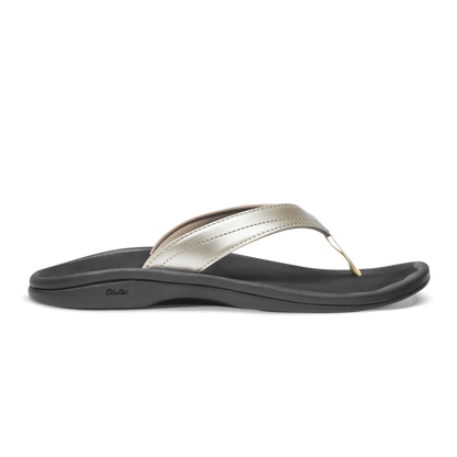 OluKai ‘Ohana - Bubbly / Black | Women's Beach Sandals | Women OluKai for sale