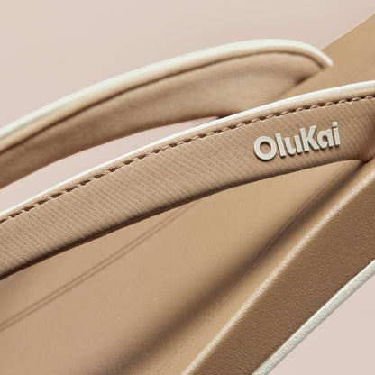 ‘Uiki Women’s Everyday Beach Sandals - Warm Sand | Women OluKai outlet