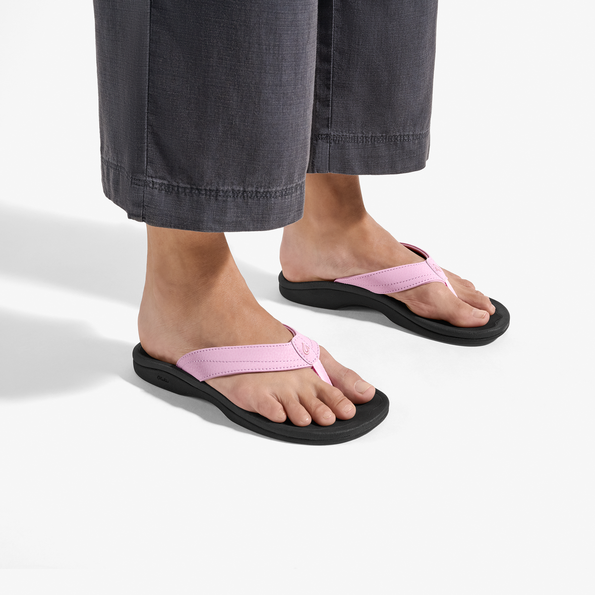‘Ohana Women's Beach Sandals - Paradise Pink / Lava Rock | Women OluKai cheap
