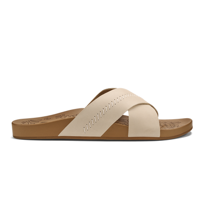 Kipe‘a ‘Olu Women‘s Slide Sandals - Puka / Tan | Women OluKai near me