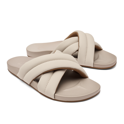 Hila Women’s Beach Slide Sandals - Cloudy | Women OluKai on sale