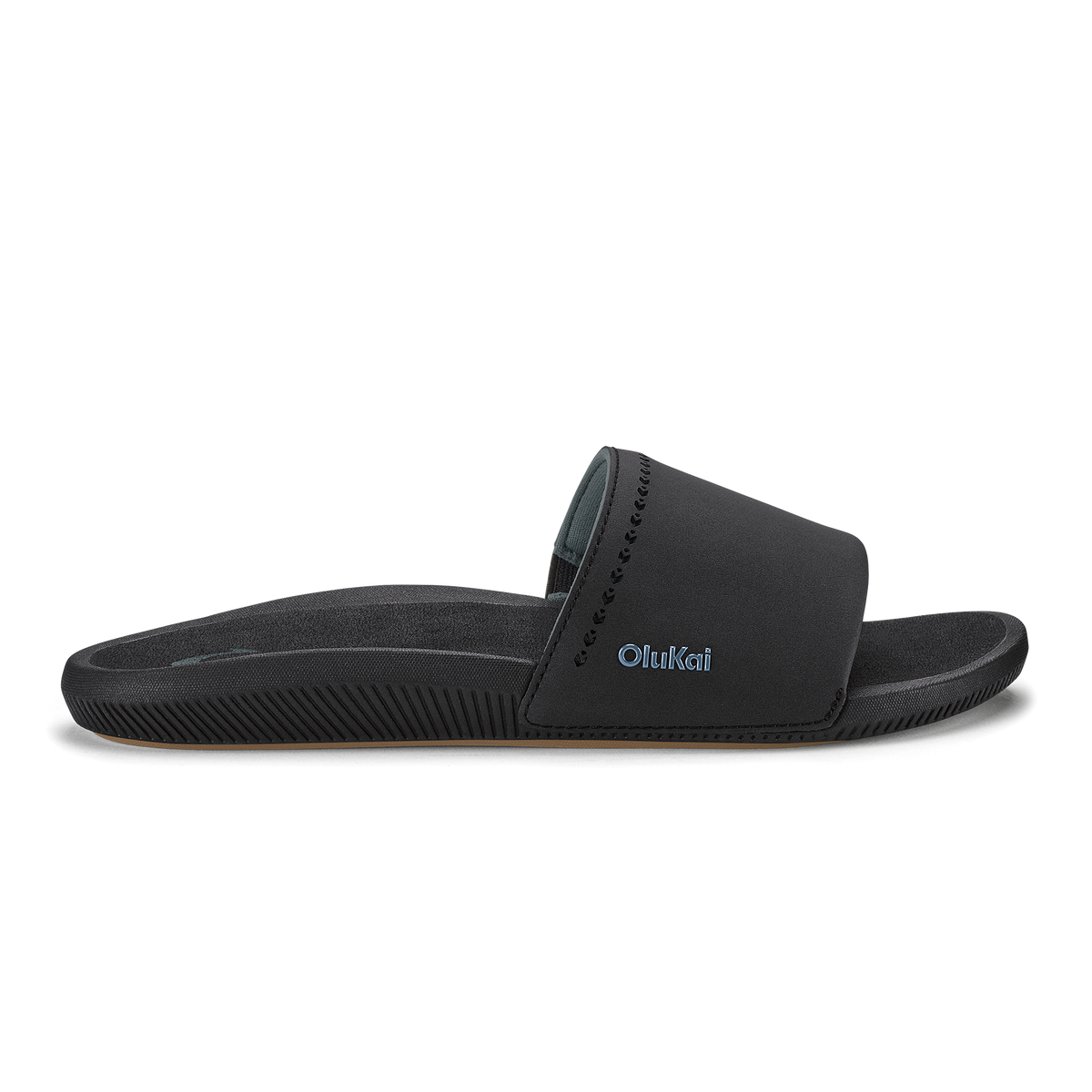Ulele Slide - Black / Black | Women OluKai sale