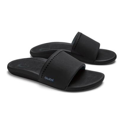 Ulele Slide - Black / Black | Women OluKai sale