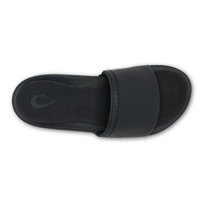 Ulele Slide - Black / Black | Women OluKai sale