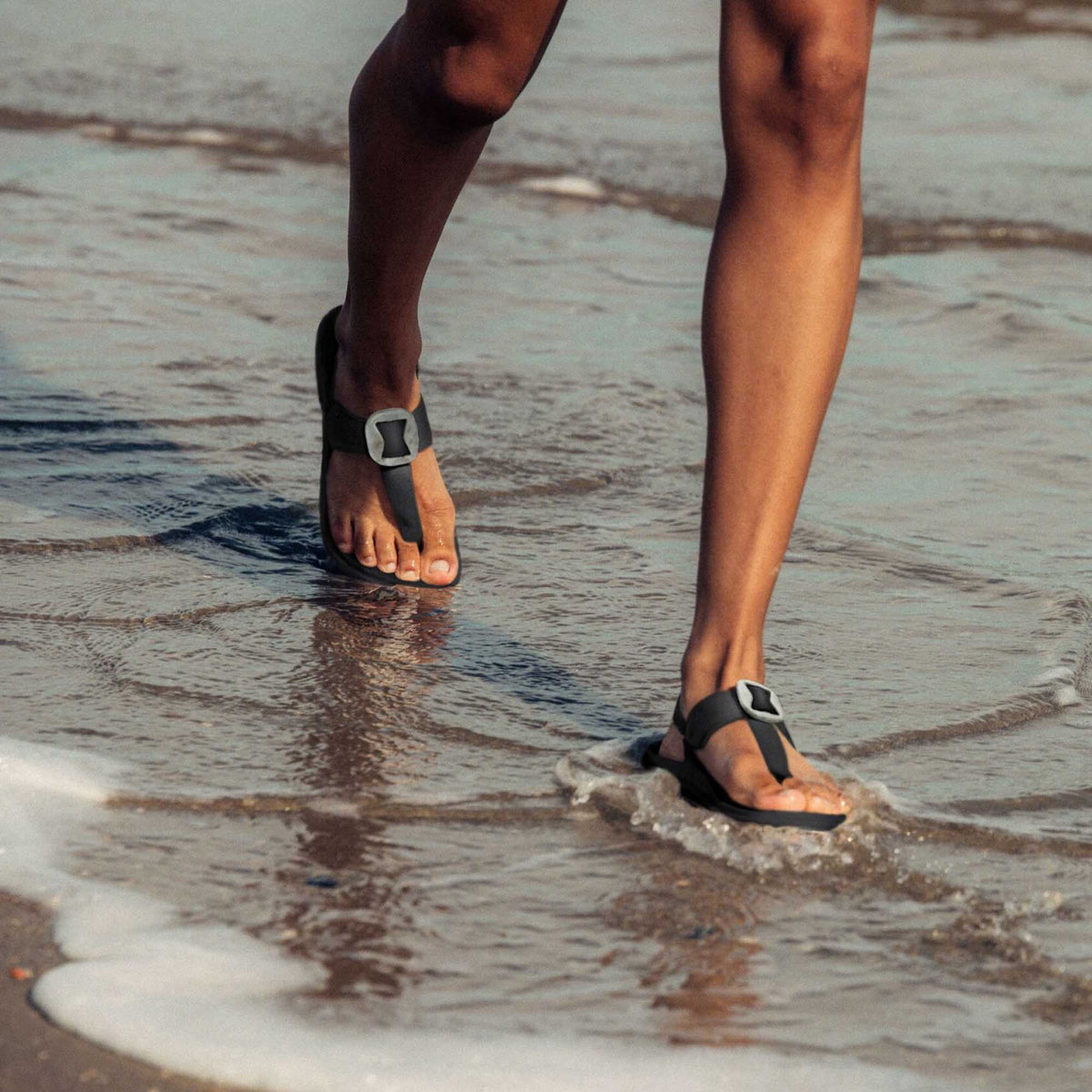 La‘i T-Bar Women’s Strappy Sandals - Lava Rock | Women OluKai discount